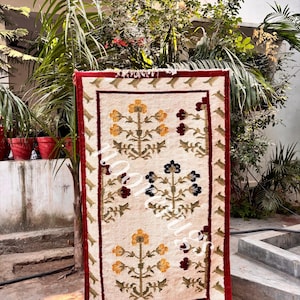 Swedish Marianne Richter Inspired kilim rug