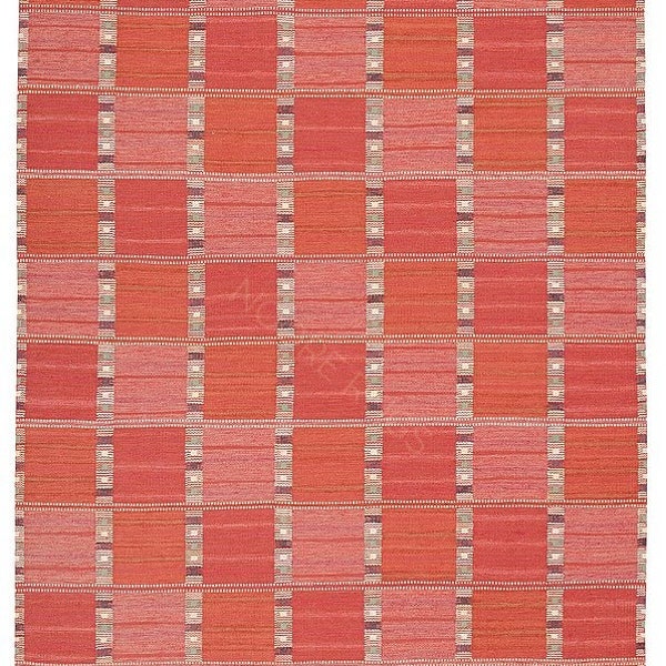 Tapis kilim suédois inspiré de Marianne Richter