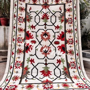 Swedish Marianne Richter Inspired kilim rug