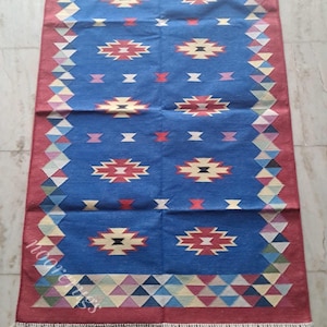 Swedish Marianne Richter Inspired kilim rug