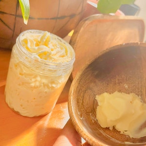 Schlagsahne Bio Schokolade Orange Sheabutter Körperbutter, beduftet mit ätherischen Ölen 250ml