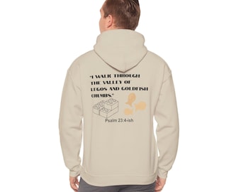Cozy Quote Hooded Sweatshirt, Inspirational Sweatshirt, Gift for Parents, Funny Hoodie, Faith-Based Apparel