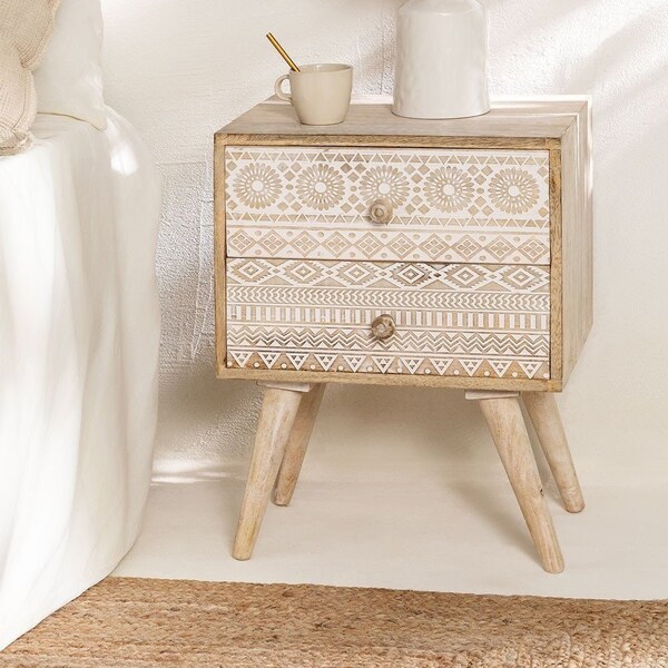 Bedside Table No Drawers Etsy