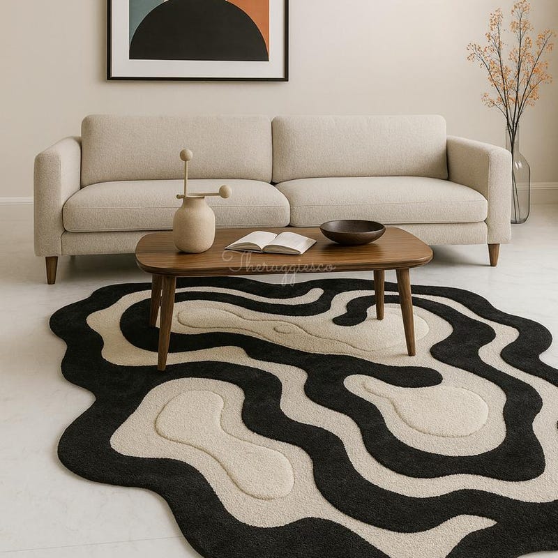 Wavy Rug - Etsy