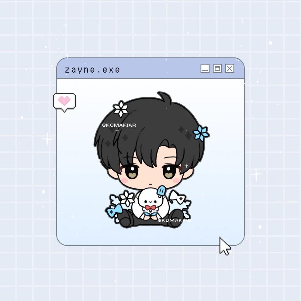 LADS Chibi Hug Enamel Pins: Zayne Sylus Rafayel Caleb Xavier Love