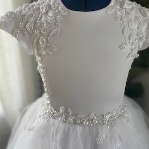First Holy Communion, flower girls dress
