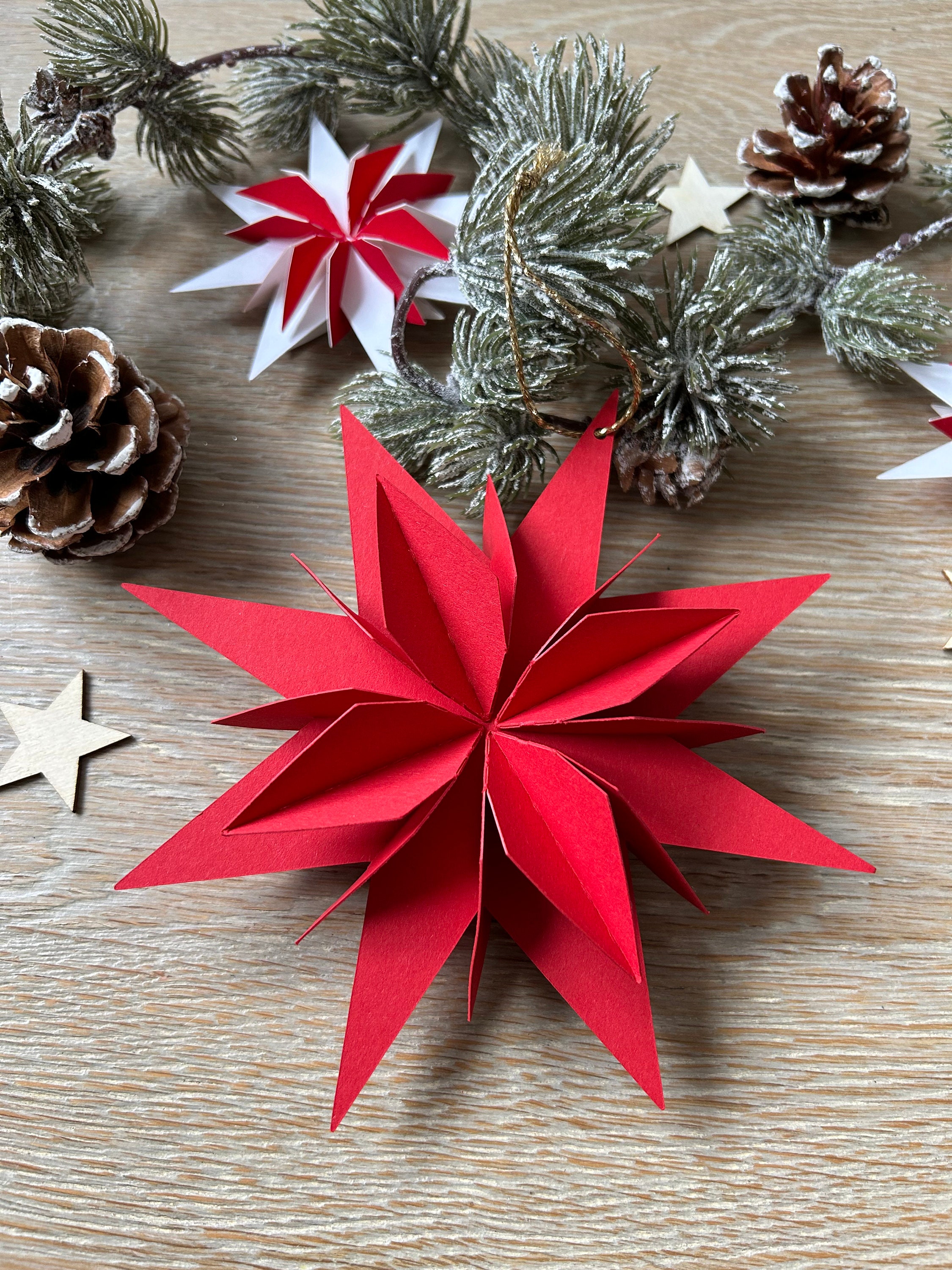  Plotterdatei Stern, Papierstern, Weihnachten, Schneidedatei SVG, PNG Motiv 