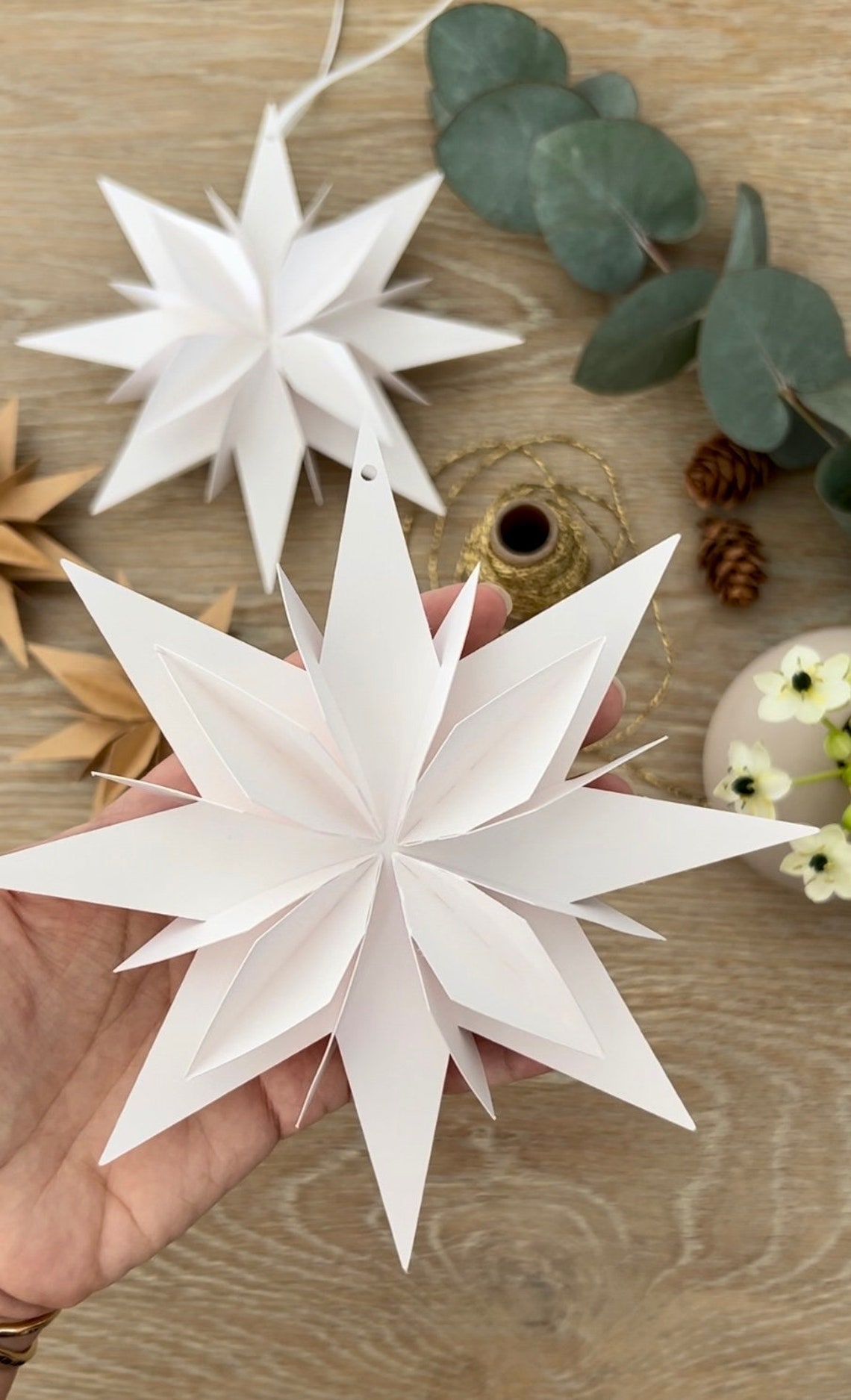 Plotterdatei Stern, Papierstern, Weihnachten, Schneidedatei SVG, PNG