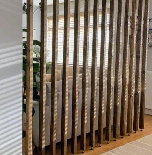 Oak Effect Stud Partition Wall - Etsy UK