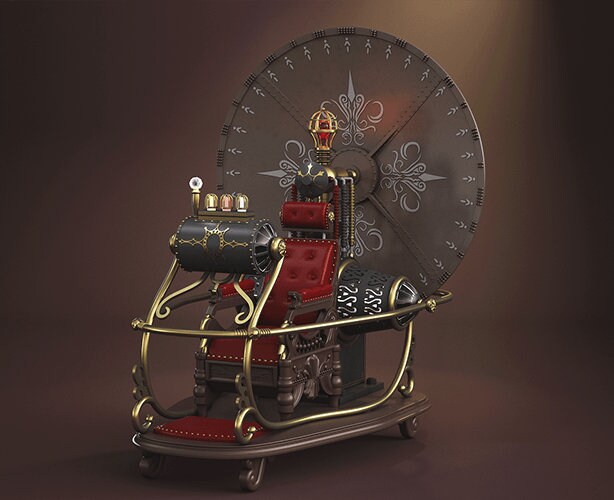 Time Machine 1960 3D Model Print File Time Machine STL Time Etsy UK