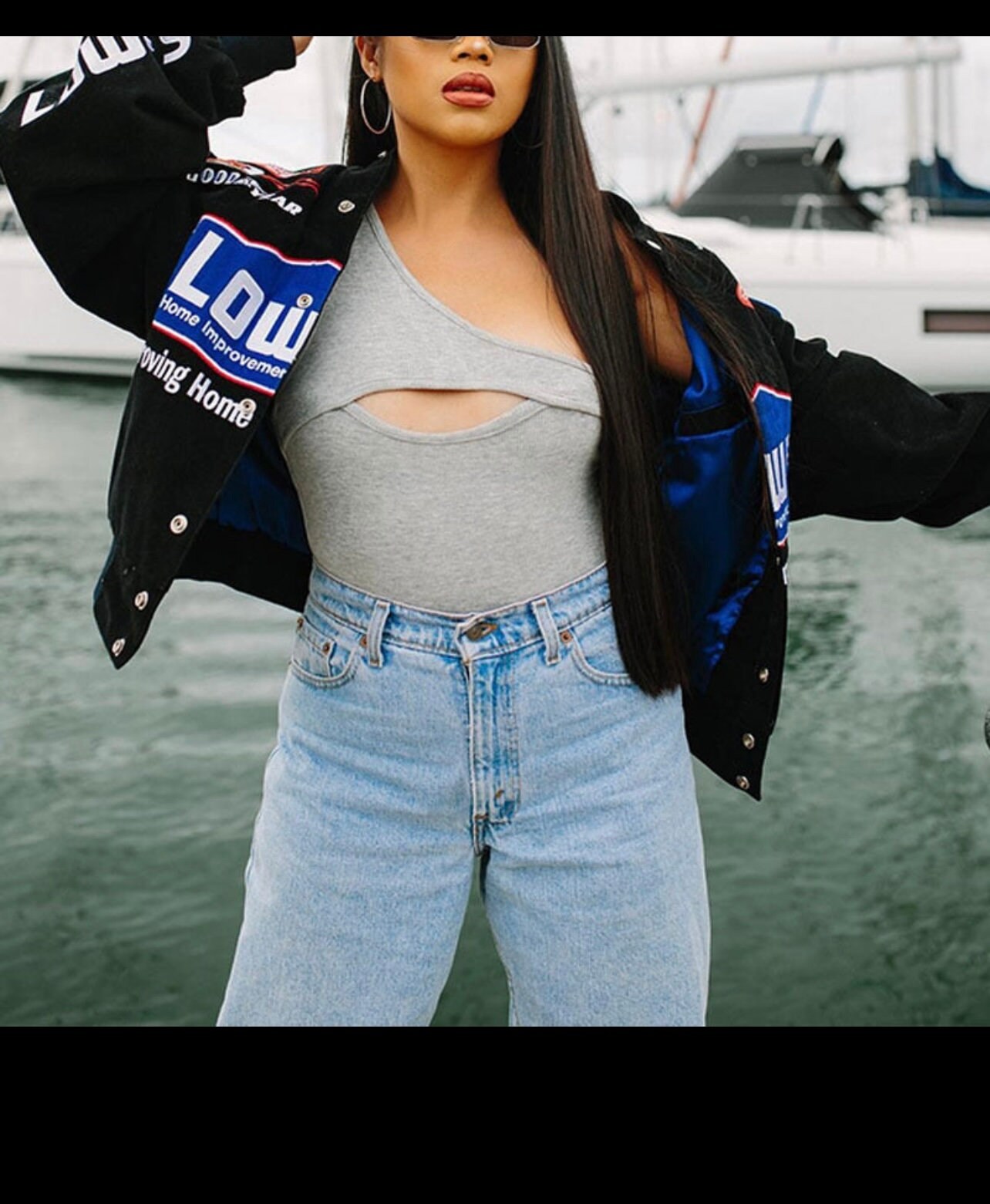 Drag Racing Women's Bomber Jacket RBO