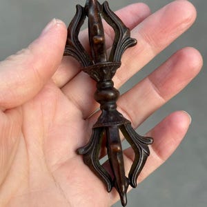 Pure Copper Vajra Phurba Creative Handmade Buddha Vajra Meditation Decoration,Tibetan Dorje Buddhism Mahakala amulet vajra pendant zen G1586