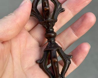 Pure Copper Vajra Phurba Creative Handmade Buddha Vajra Meditation Decoration,Tibetan Dorje Buddhism Mahakala amulet vajra pendant zen G1586
