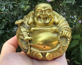 密教仏像 白財神像 車載神像 銅製 置物 中国の磁器製、両手を挙げた幸せそうな仏像 - Etsy 日本
