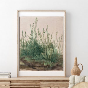 Albrecht Dürer print The Large Piece of Turf  Aquarelle art museum quality paper