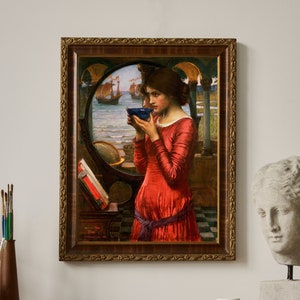 Destiny Pre-Raphaelite Kunstplakat von John William Waterhouse