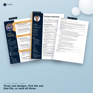 Engineering Resume Bundle | ATS-Friendly, Designer, Generic (PowerPoint, Word)