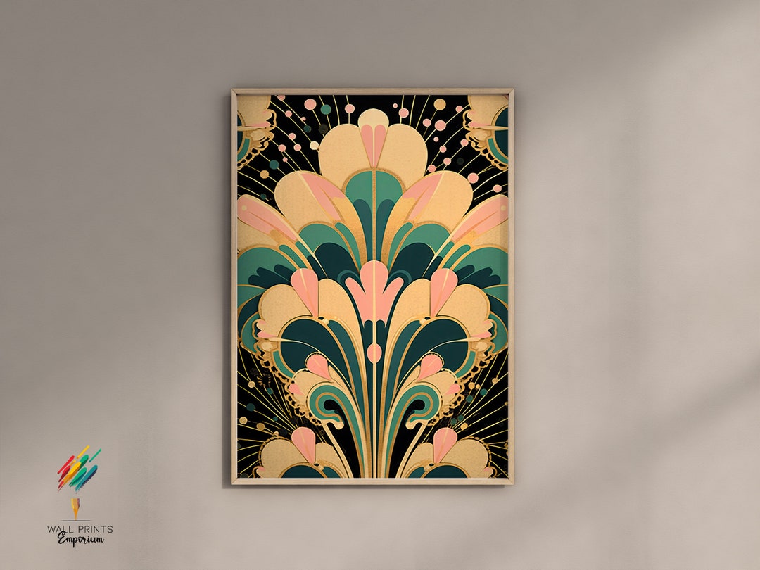 Art Deco Malerei