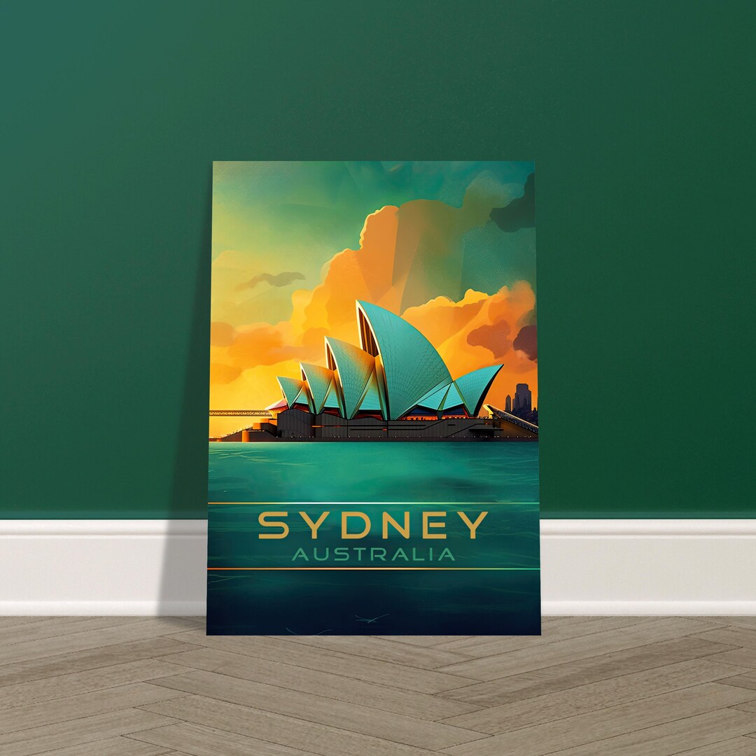 Australia Wall Decor, Sydney Opera House Wall Decor, Sydney Travel