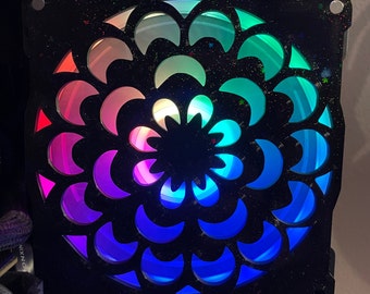 Blossom Flower Fan Grill: 120mm 3D Printed PC Case Mod