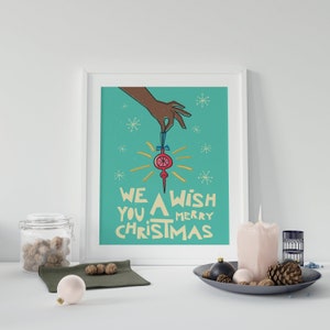 Christmas printable wall art | Holiday Wall  print | Christmas decor | Christmas prints | Digital download