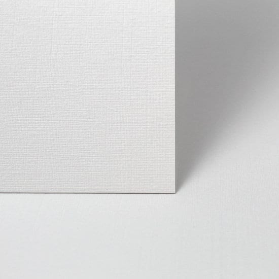 50 SHEETS ZETA LINEN TEXTURE WHITE A4 WATERMARKED PAPER 100GSM