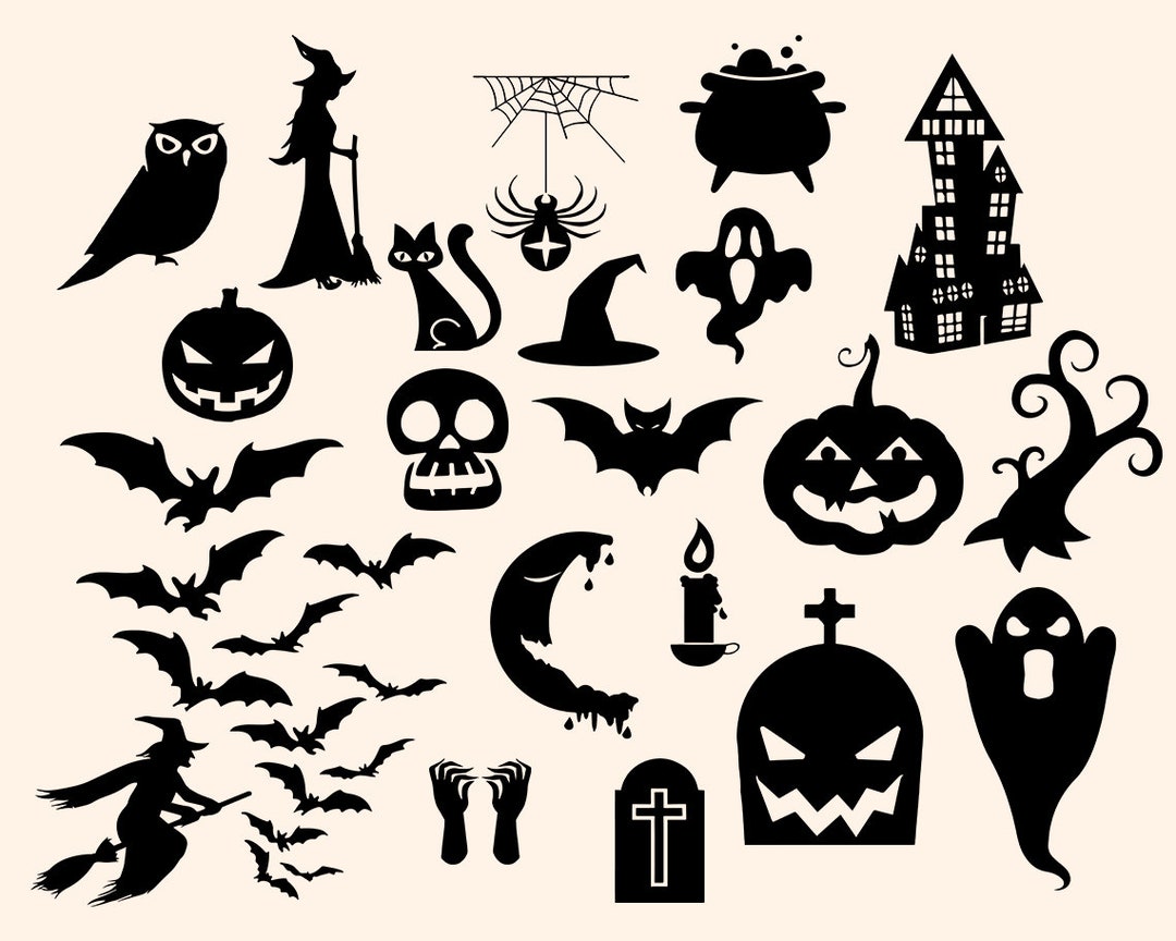 Halloween SVG Bundle Halloween SVG Fall Svg Autumn Svg - Etsy