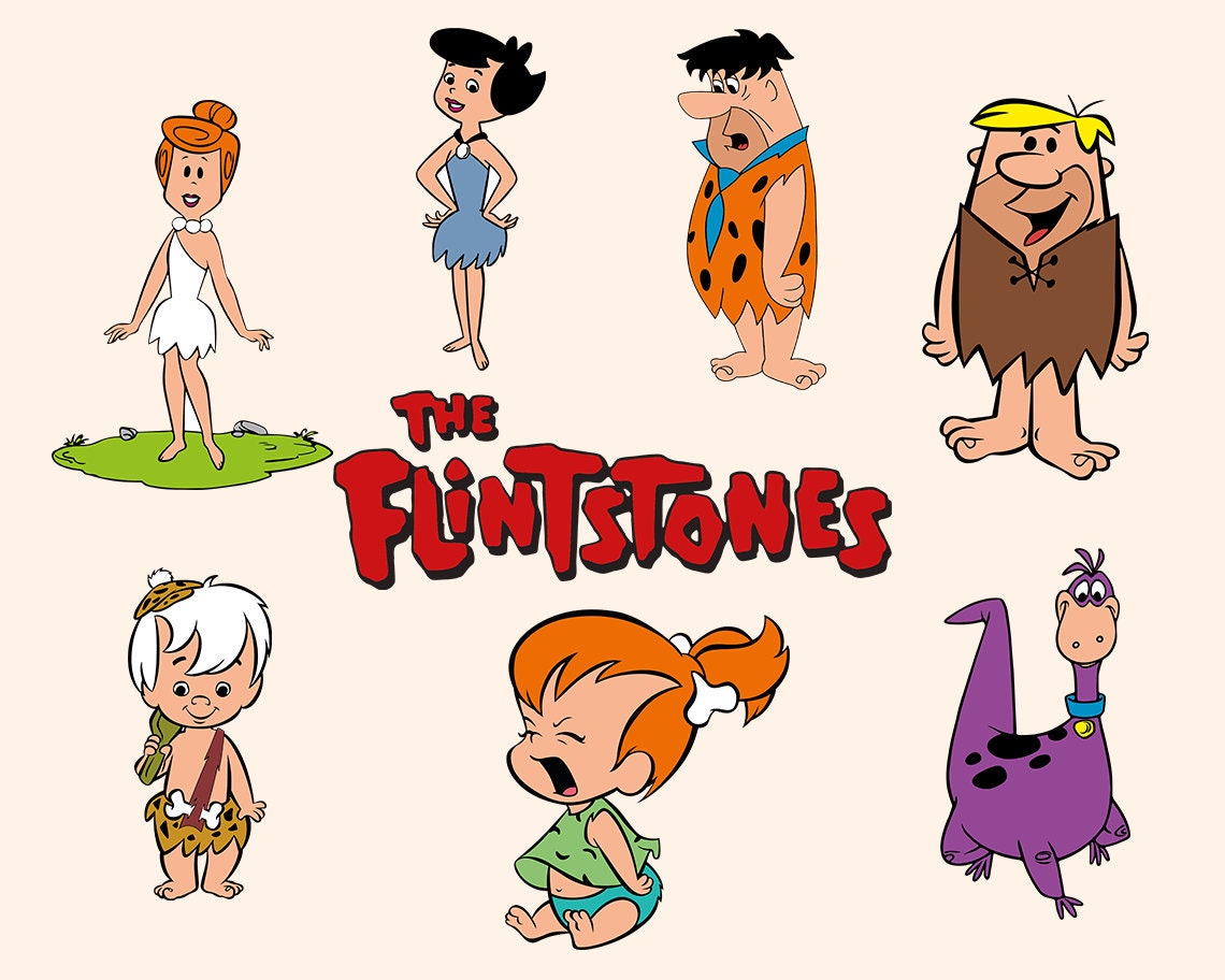 The Flintstones Png Flintstones Clipart Set Cartoon Png Etsy The Flintstones Png Flintstones Clipart Set Cartoon Png Etsy