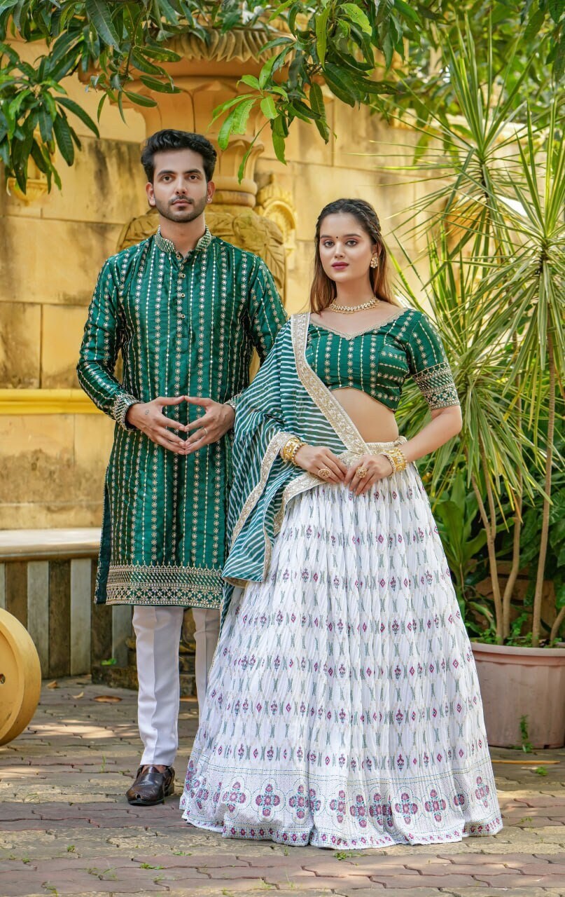 Mens matching top dress for lehenga