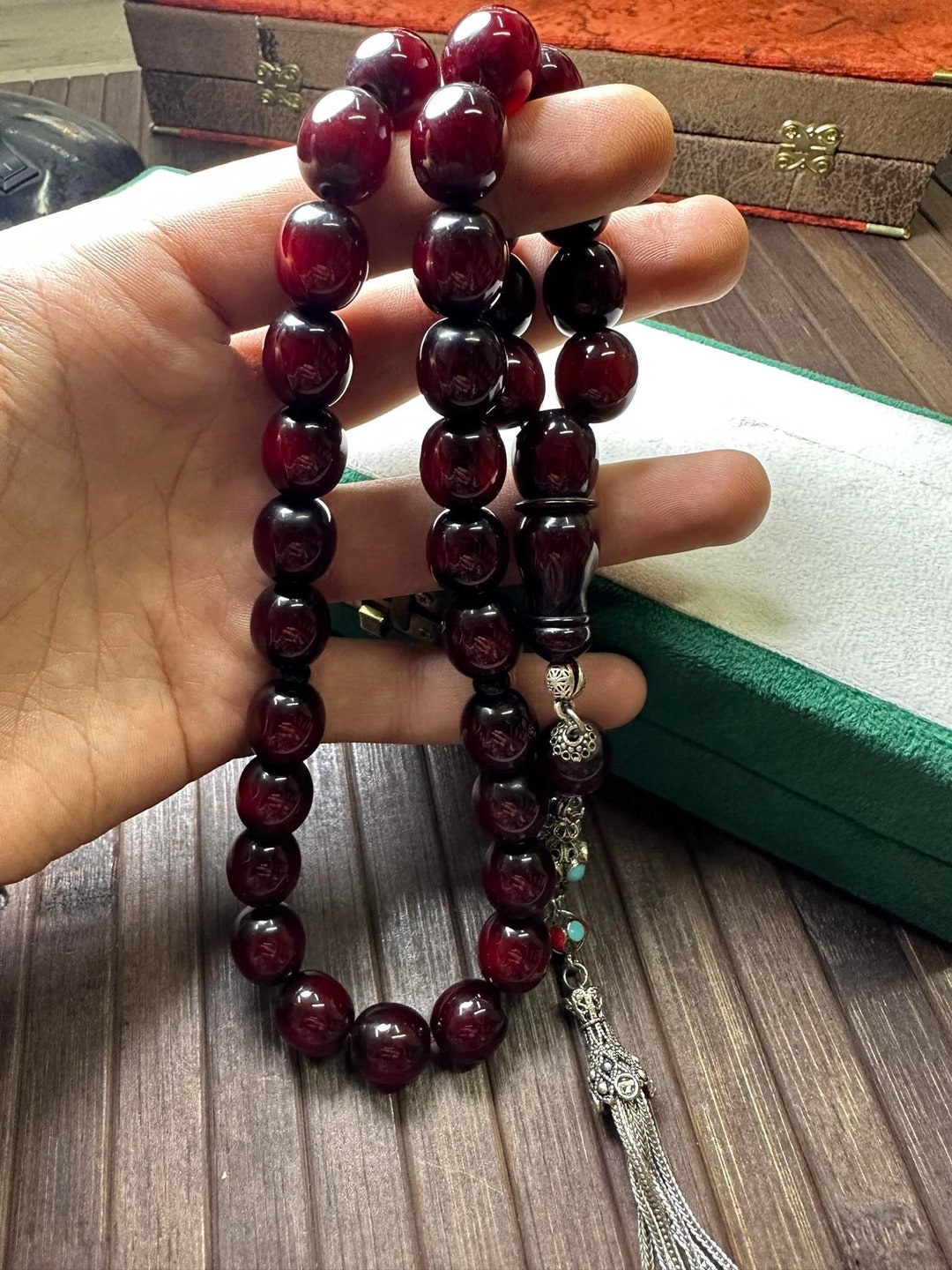 Faturan Rosary Faturan Bakalite Faturan Amber Old Faturan - Etsy