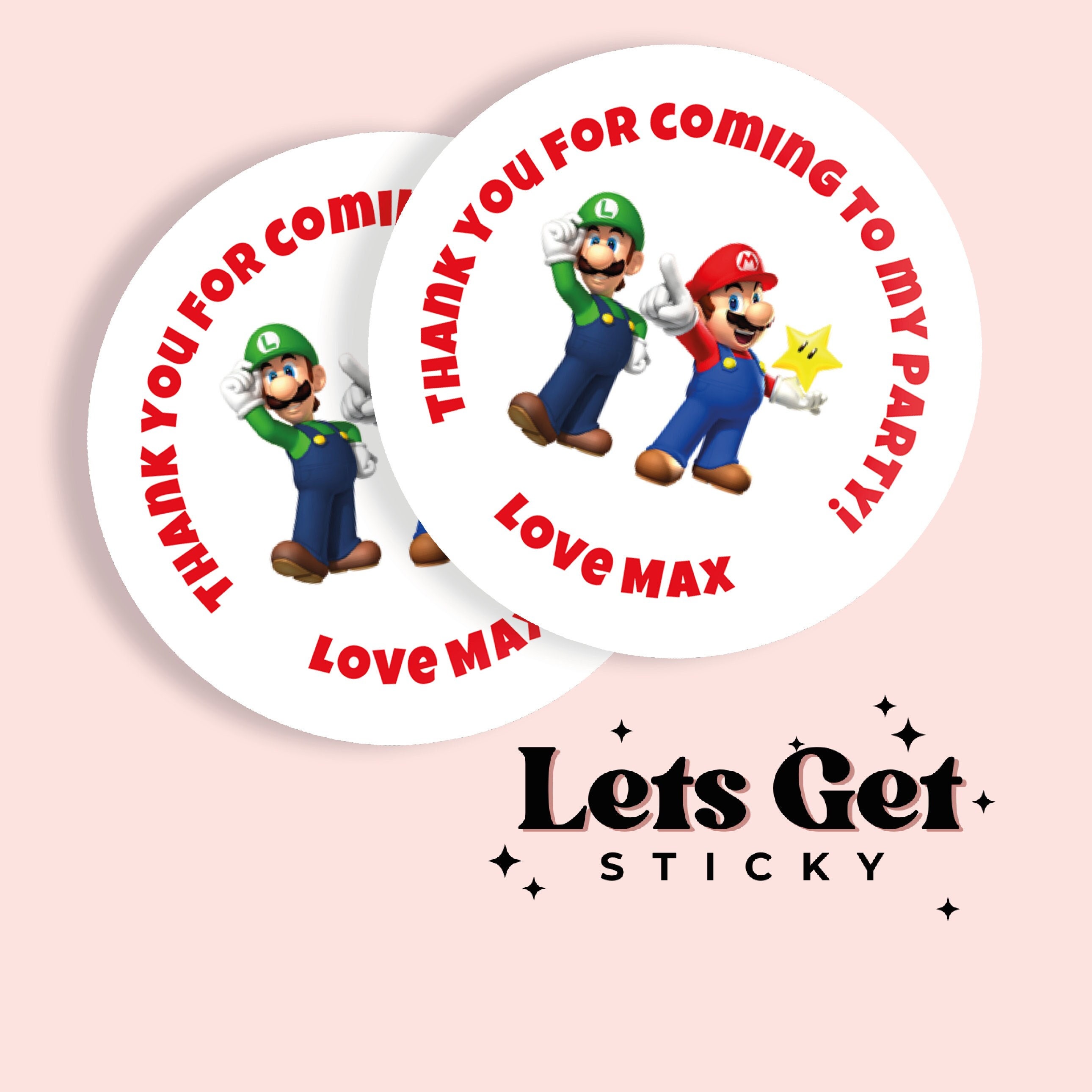 Stickers pour Ps4 Pro Luigi et Mario