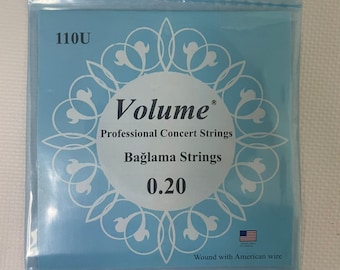 Long Saz Strings 0.20mm – Volume (Premium Quality)