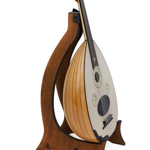 Turkish Oud Made By Enver Asaf | Maple Wood Handmade Oud with Sound Output | Great for Beginners to Experts | Traditional Warm Sound