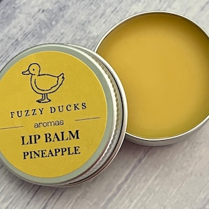 Fuzzy Ducks Aromas Lip Balm 14 flavours Natural 15g Tin
