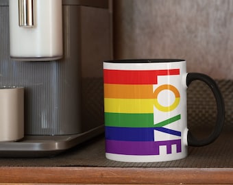 Taza Orgullo LGBTQ+ AMOR