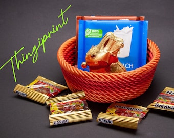 Cestas con aspecto de cesta de cuerda