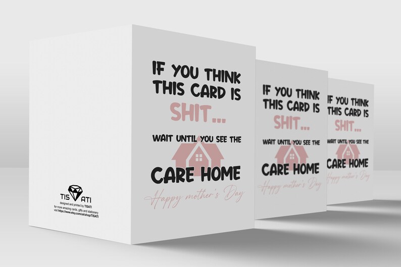 Funny Mothers Day Card, Funny Care Home Card For Mothers Day, Cheeky Card For Mum, Happy Mothers Day Card, Getting Old Funny Card MDI005 image 15