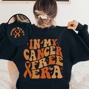 Leukemia Awareness Sweatshirt: Cancer Free Era Warrior Shirt