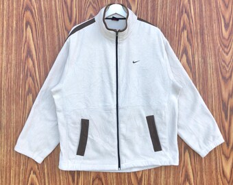 Sudadera con cremallera y chaqueta polar Nike vintage