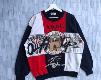 Vintage Hardy Amies London Sweatshirt English Fashion Designer