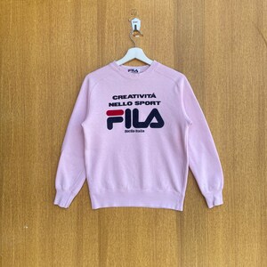 Vintage Fila Sportswear Sweatshirt Spellout Crewneck Jumper Pullover