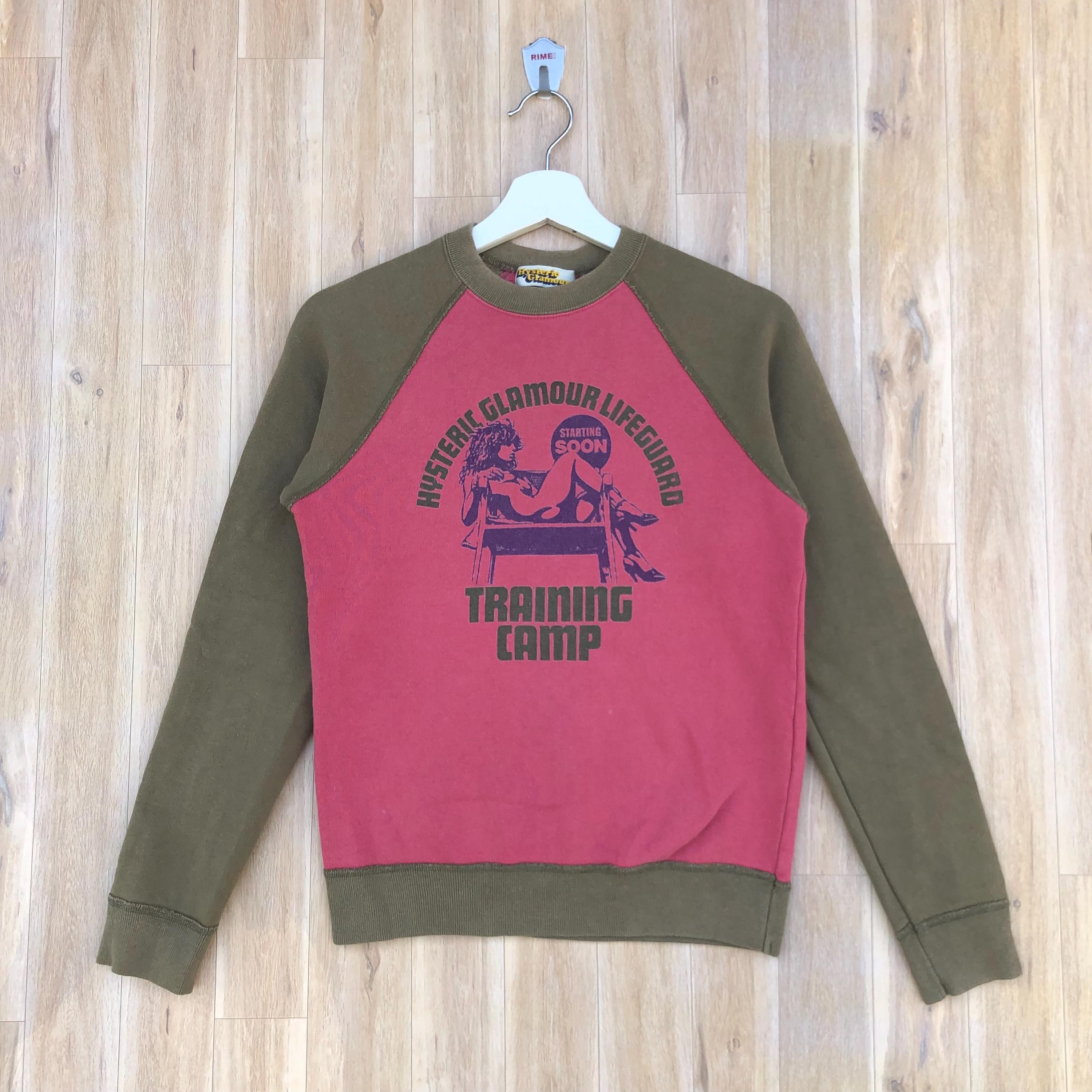 HYSTERIC GLAMOUR☆LIFEGUARD TRIANING CANP Vintage the Hysteric Glamour Lifeguard Pullover Japanese Brand