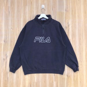 Vintage Fila Sportswear Half Zipper Pullover Sweatshirt