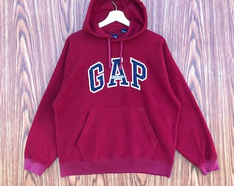 GAP パーカー 刺繍入り Gap アメリカ国旗 スウェットシャツ クルー