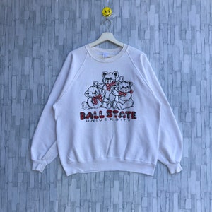 Vintage Ball State University Sweatshirt Jumper
