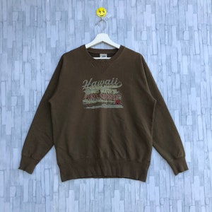 Vintage Piko Hawaiian Longboard Wear Sweatshirt Big Logo Surf Jumper Pullover