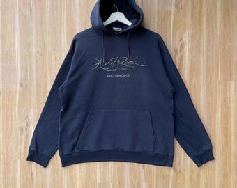 Vintage Hard Rock Cafe San Francisco Hoodie Pullover Sweatshirt