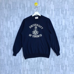 Vintage The University Of Toronto Sweatshirt Big Logo Spellout Jumper Pullover