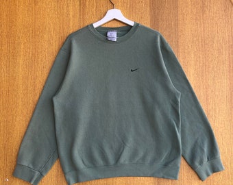 Sudadera Nike Sportswear vintage con logotipo pequeño bordado