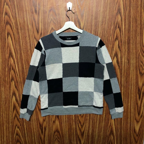 Beams Patchwork Sweatshirt - image 1